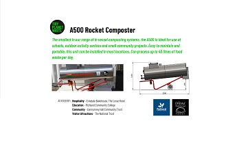 Rocket Food Waste Composter Range